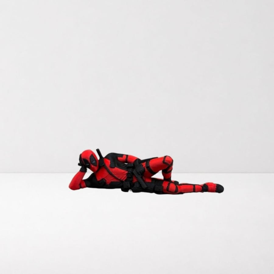 مجسم "ديدبول" (Deadpool) – بطل الـ Anti-Hero بتقنية 3D