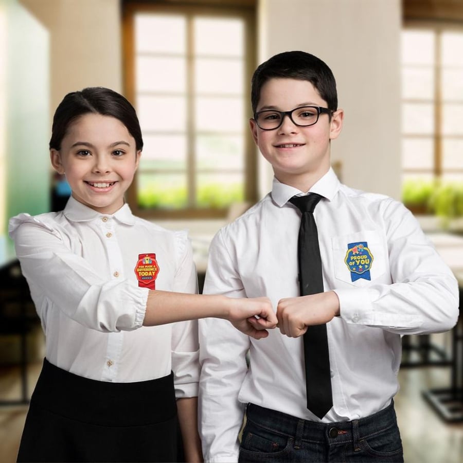 أوسمة تحفيزية للبنين 100 وسام عربي مبتكر متجر fun Learning