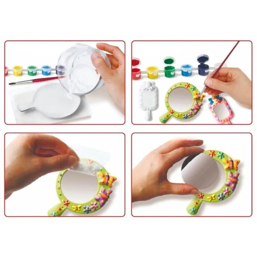 مجموعة مرآة الأميرة اصنعي مرآتك السحرية بنفسك متجر fun Learning Store