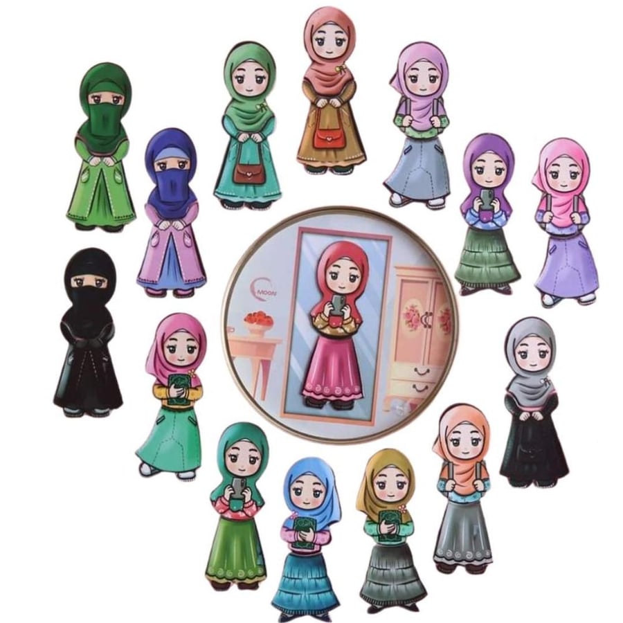بازل حجابي – لعبة تعليمية وممتعة للفتيات - Fun Learning Store