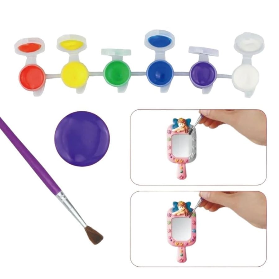 مجموعة مرآة الأميرة اصنعي مرآتك السحرية بنفسك متجر fun Learning Store