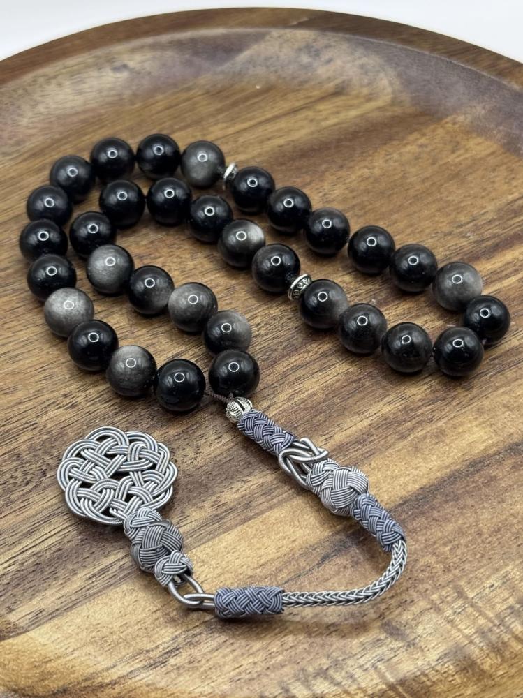 أوبسيديان فضي وأسود – طربزونة فاخرة