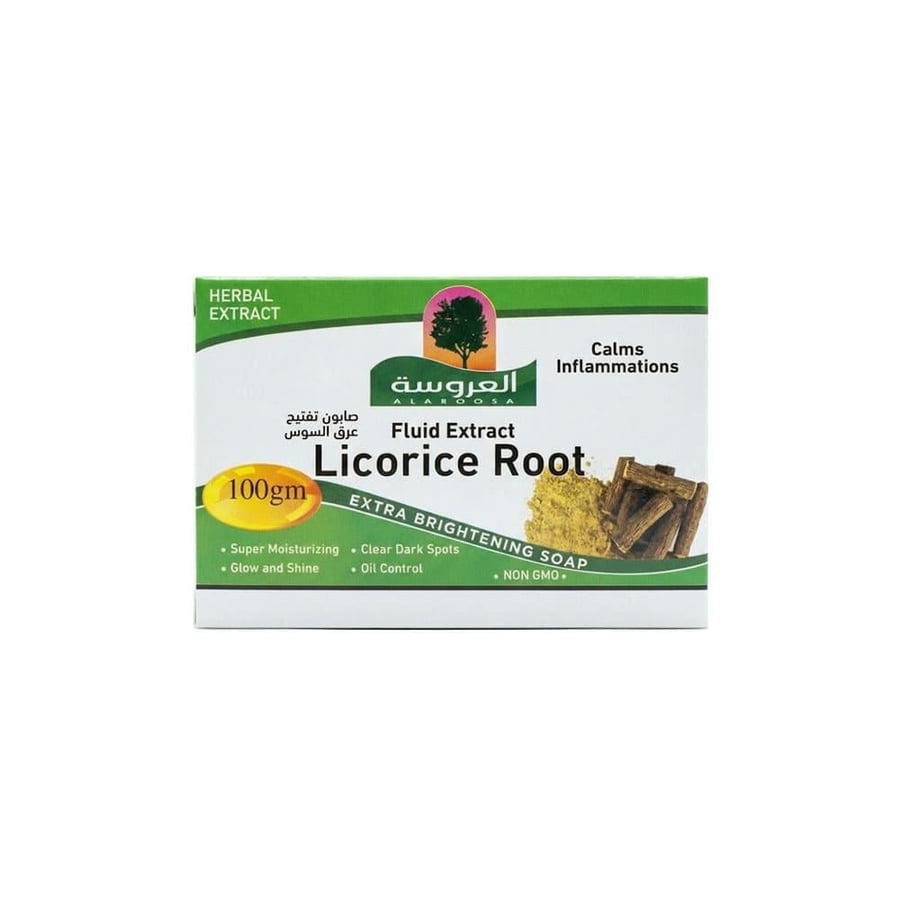 Alaroosa Fluid Extract Licorice Root Soap - 100 gm