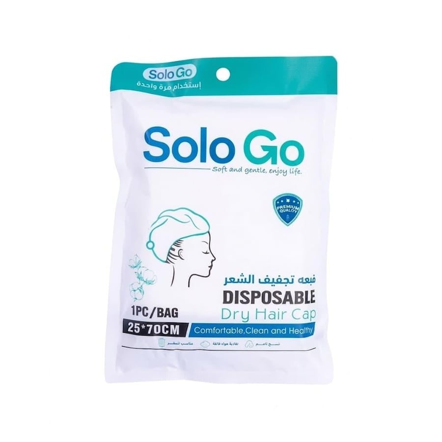 Solo Go Hair Drying Cap 25*70cm for Single Use
