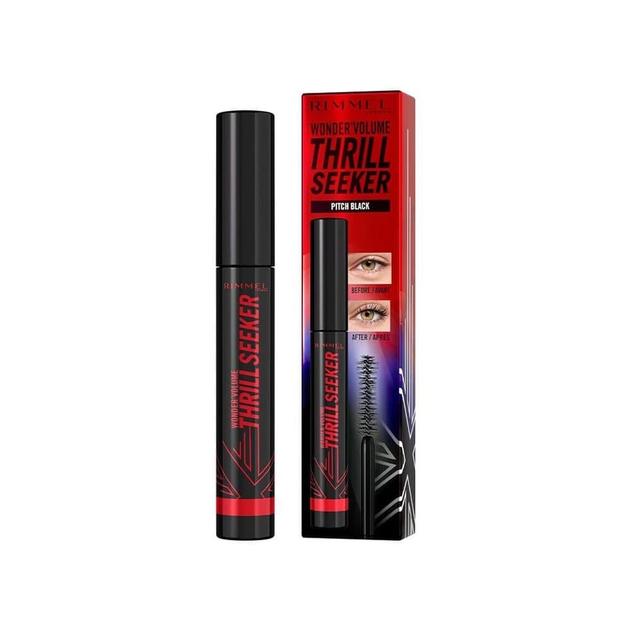 Rimmel London Wonder Volume Thrill Seeker Pitch Black Mascara - 8 Ml