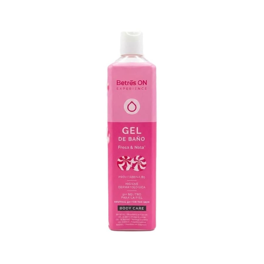 Betres On Strawberry & Cream Shower Gel - 750ml