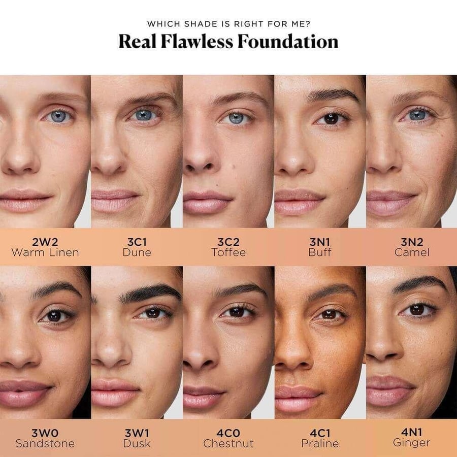 Laura Mercier Real Flawless Weightless Perfecting Foundation 2W2 Warm Linen 30ml