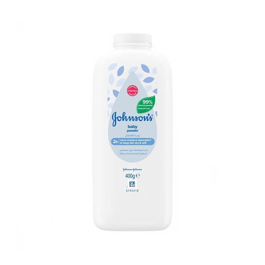 Johnson's Baby Powder 99% Natural - 400 gm