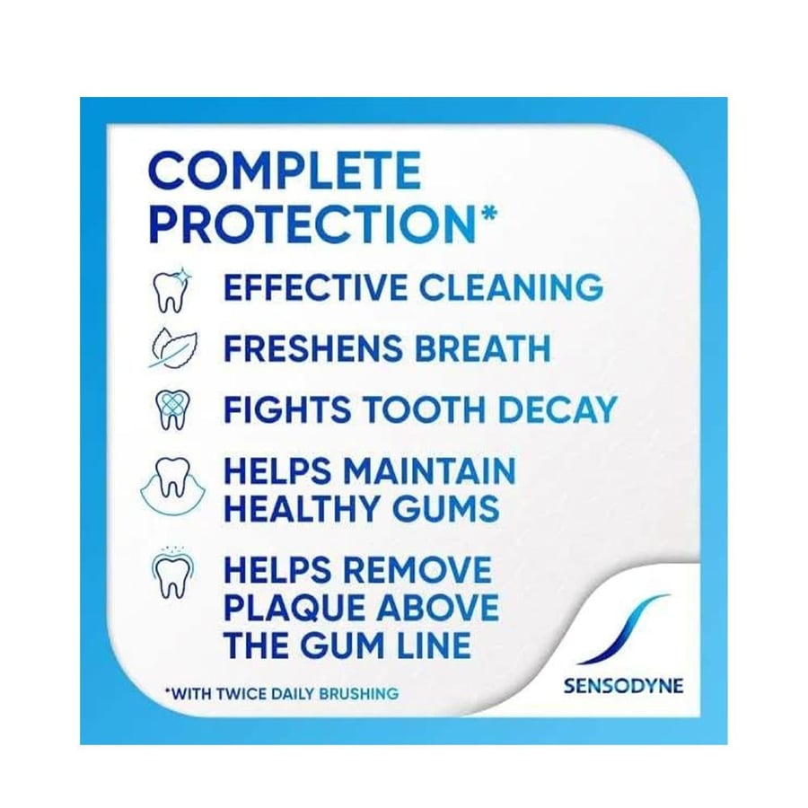 Sensodyne Toothpaste Complete Protection Advanced Whitening- 75 ml