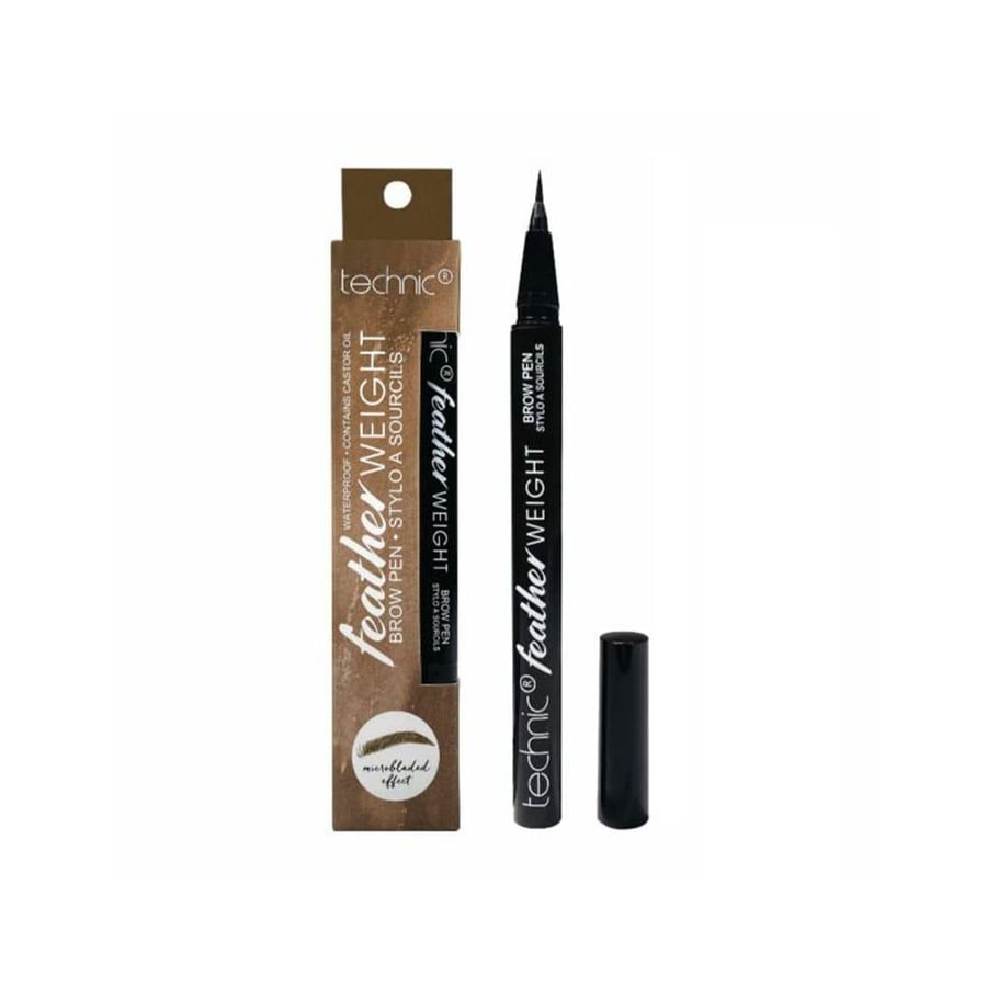 Technic Feather Weight Brow Pen Ash Brown - 0.7 Ml