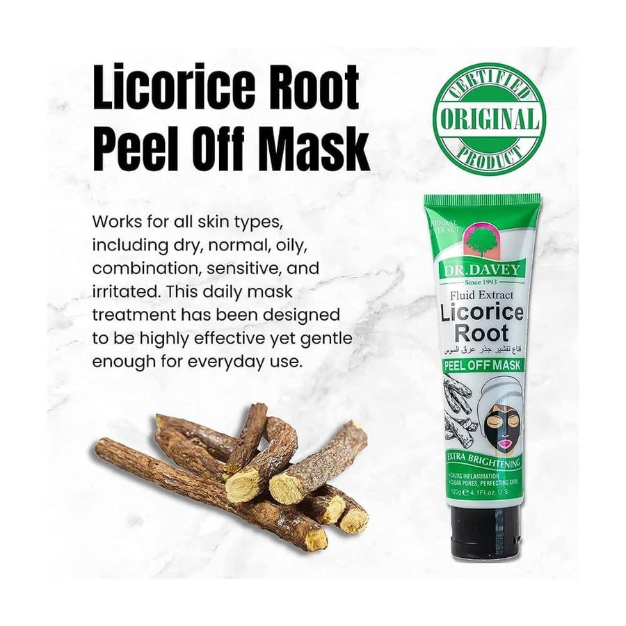 Dr. Davey Licorice Peeling Mask - 120 gm