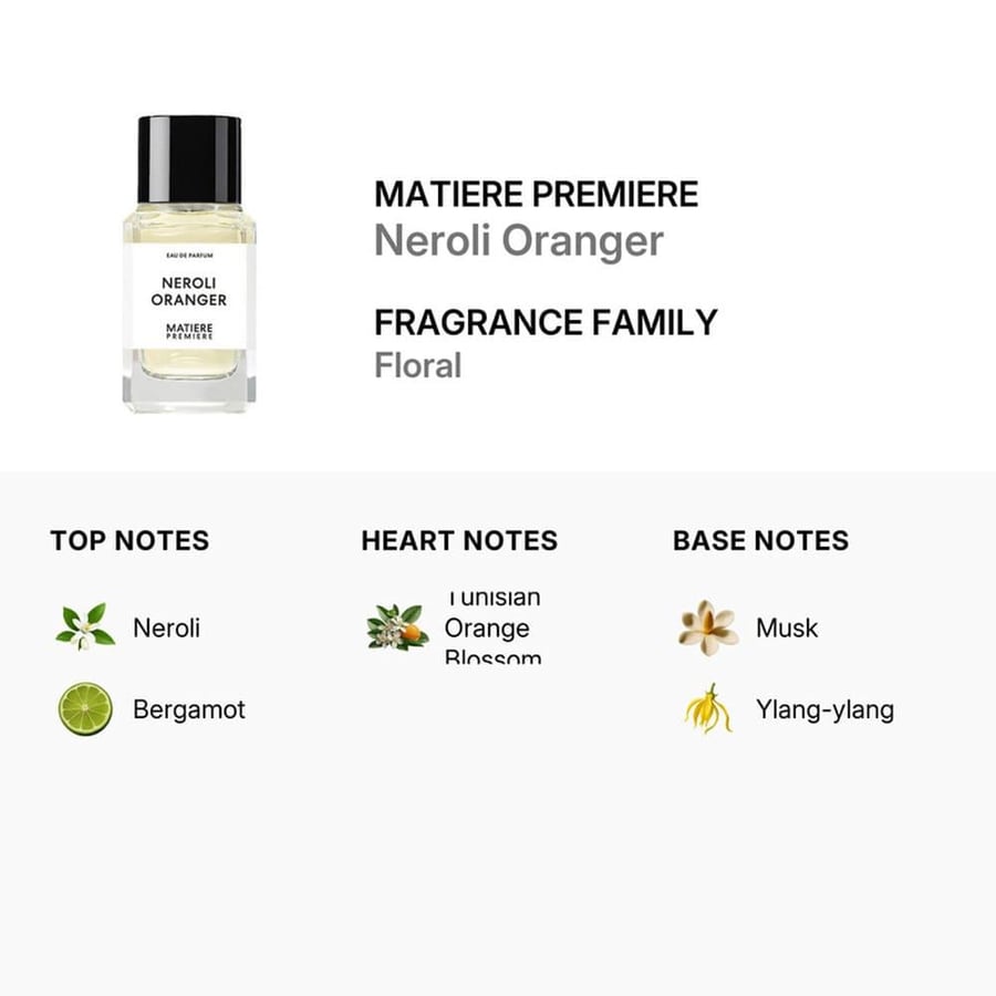 Matier Premiere Neroli Oranger Eau de Parfum - 100 ml