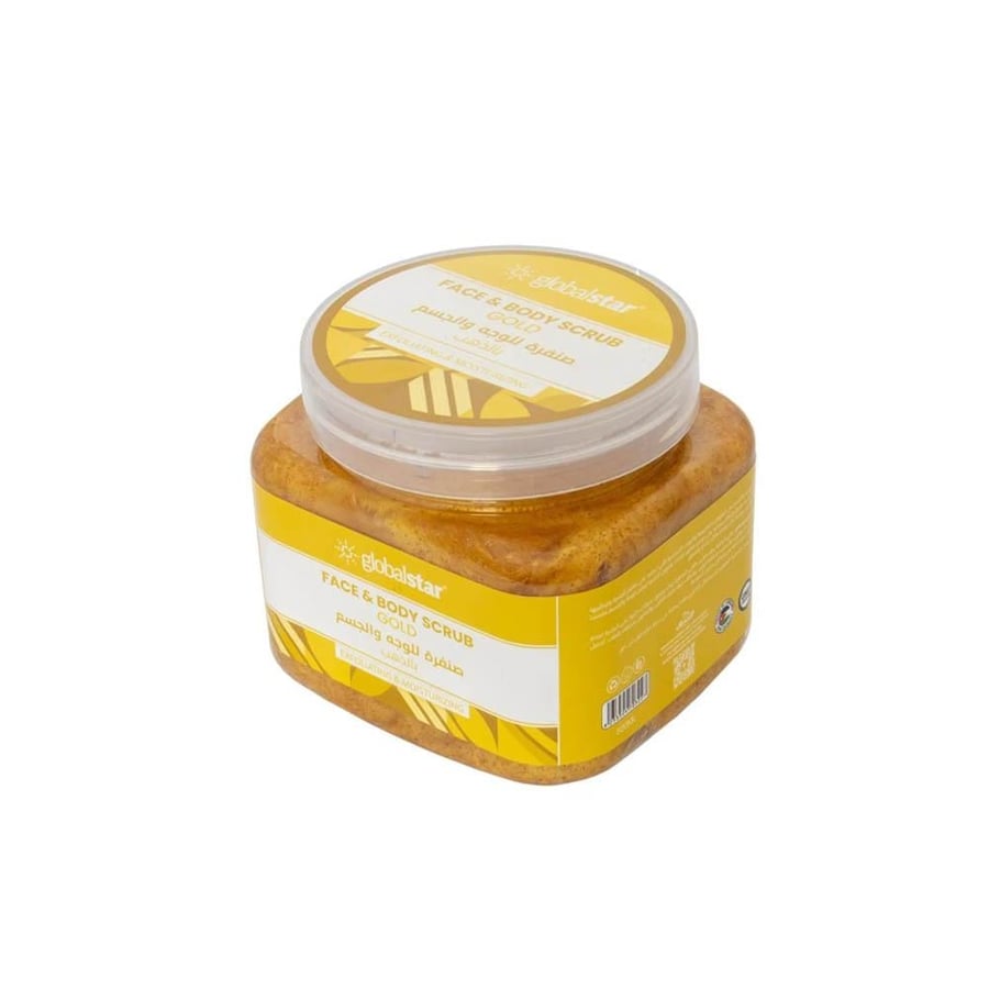 GlobalStar Gold Face And Body Scrub - 500 ml