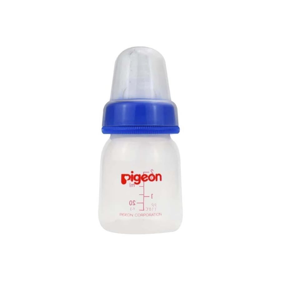 Pigeon Plastic Feeding Bottle Multiple Colors - 50 ml