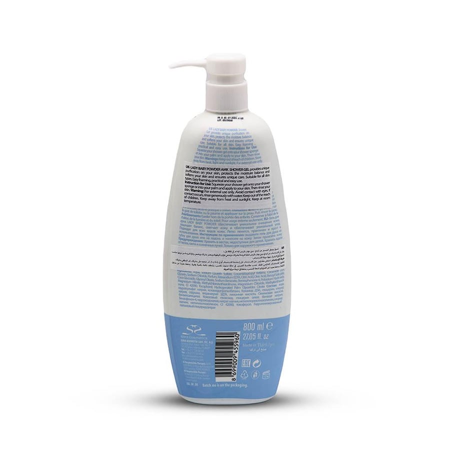 Lady Baby Powder AMK Perfumed Body Wash - 800ml
