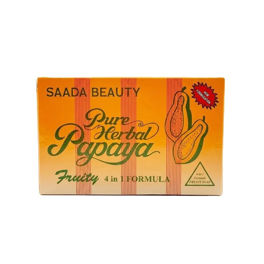 Saada Beauty Papaya Fruity Soap 4*1