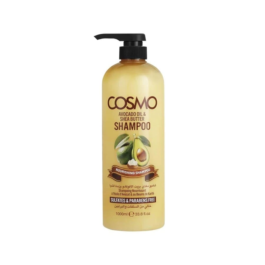 Cosmo Nourishing Shampoo with Avocado Oil & Shea Butter - 1000ml