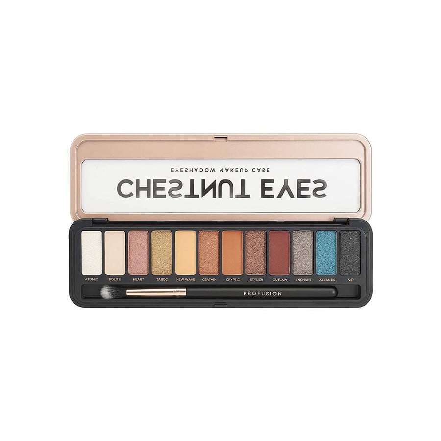 Profusion Cosmetics Chestnut Eyes Eyeshadow Makeup Case