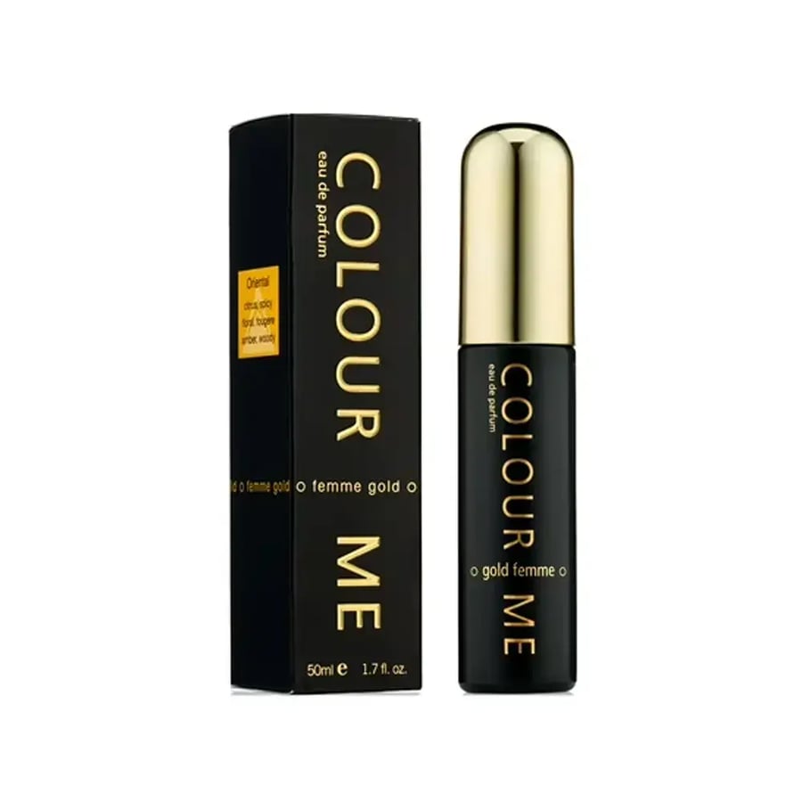 عطر كولور مي جولد فيم للنساء او دي برفيوم- 50 مل