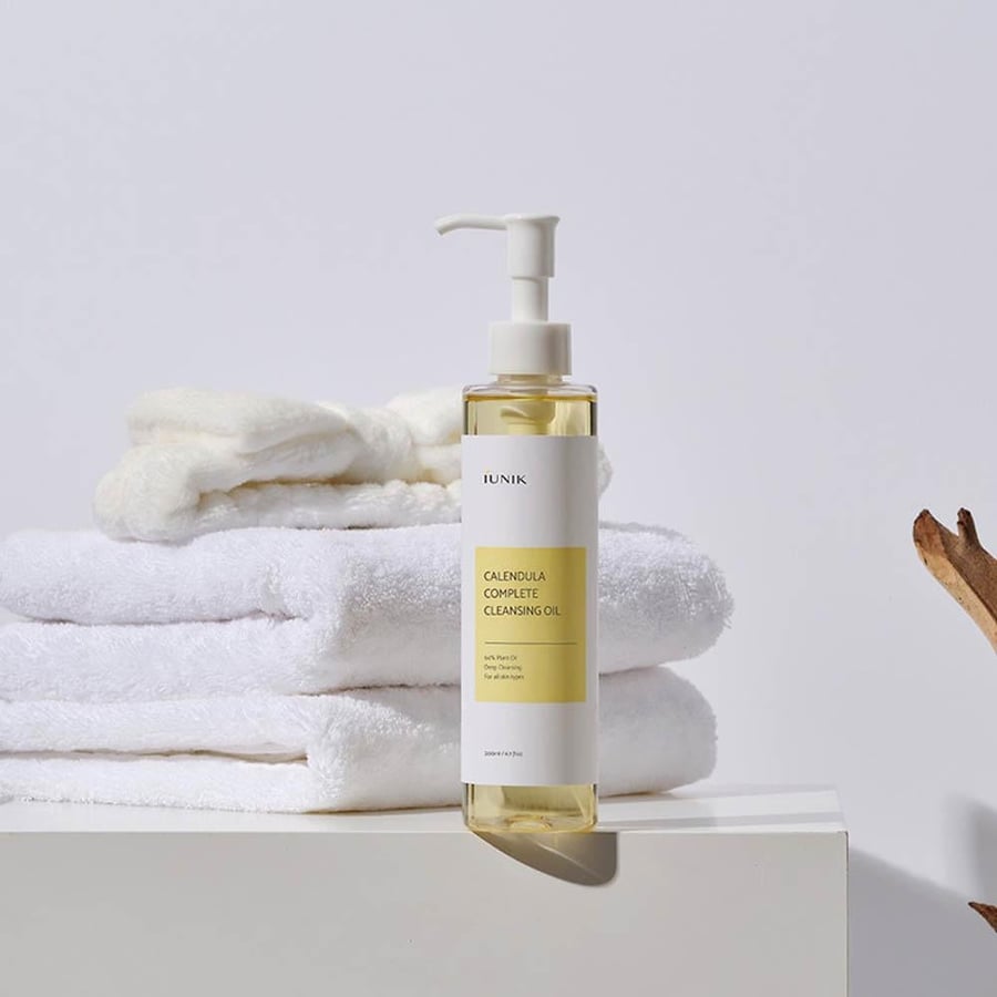 iunik Calendula Complete Cleansing Deep Oil Botanical - 200 ml