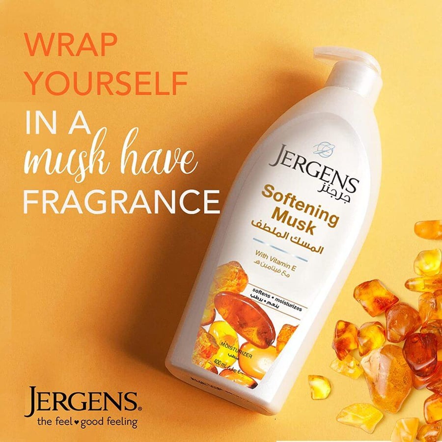 JERGENS Softening Musk Dry Skin Moisturizer 600 ml