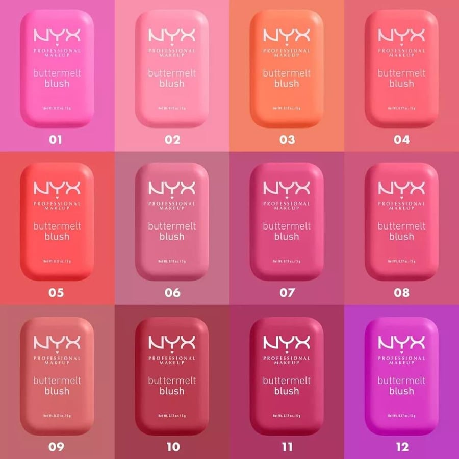 NYX Buttermelt Blush 10 Back And Butta - 5 gm
