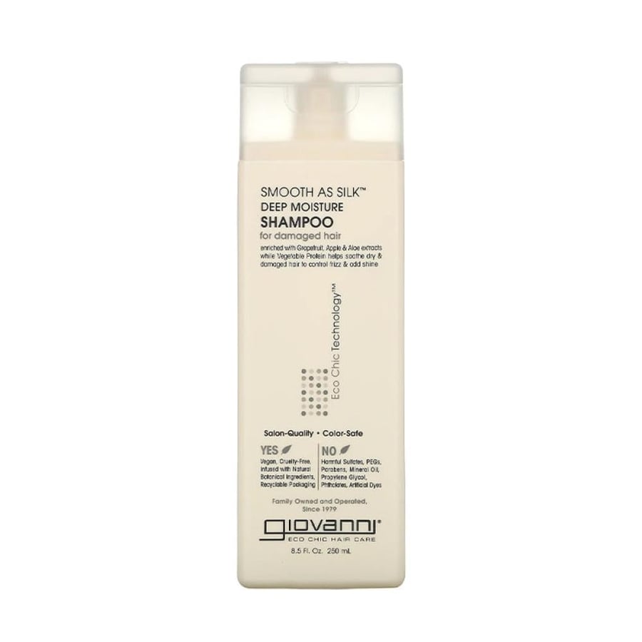Giovanni Smooth S Silk Deep Moisture Shampoo for Damaged Hair - 250 ml