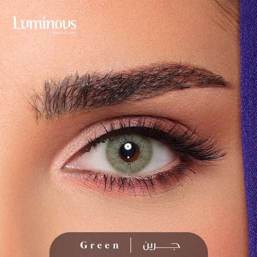 Luminous Monthly Colored Contact Lenses – Green