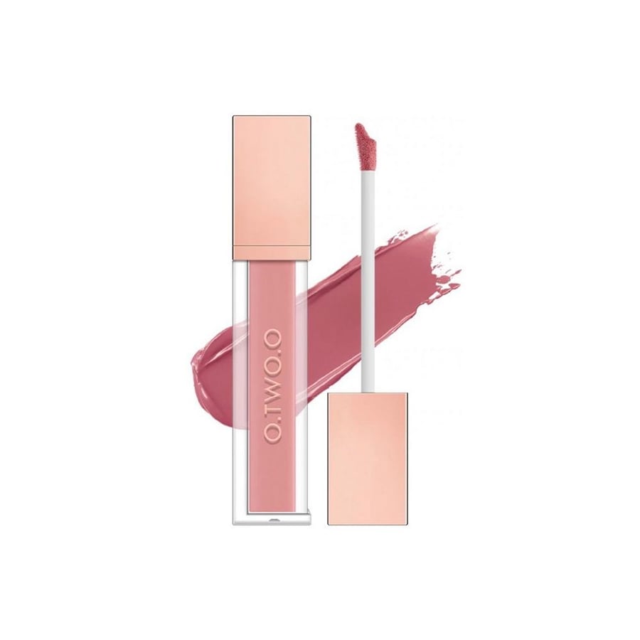 O.TWO.O Waterproof Matte Liquid Lipstick 01 Apricot Peach Pink- 5 Gm
