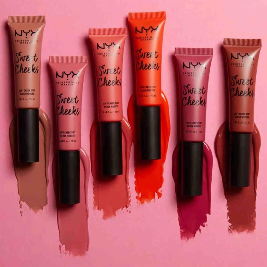 NYX Sweet Cheeks Soft Cheek Tint Blush Mousse 02 Baby Doll - 12 ml
