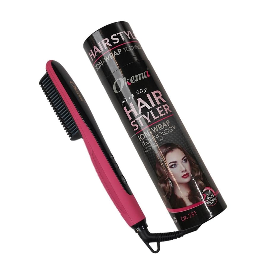 Okema Hair Styler Brush Ion-Wrap - OK-731
