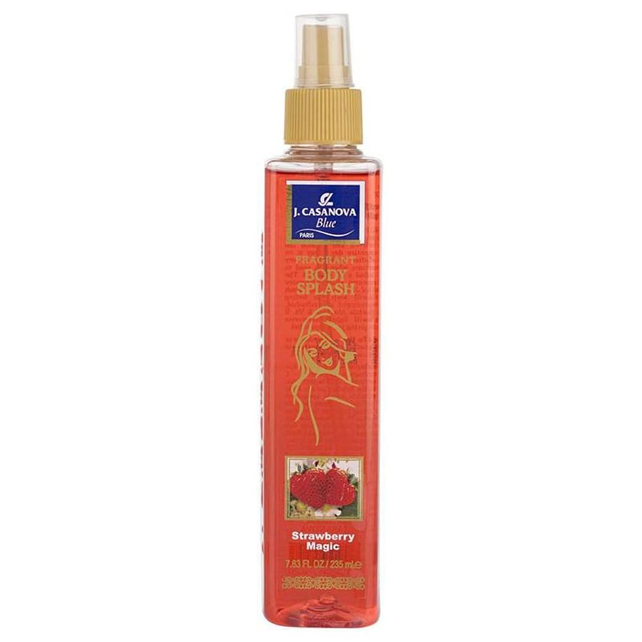 J. Casanova Blue Fragrant Body Splash Strawberry Magic - 235 ml