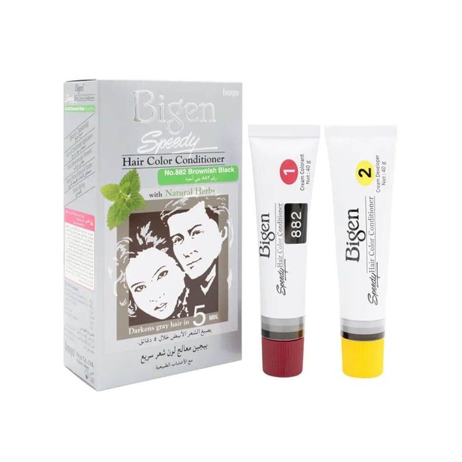 Bigen Speedy Hair Dye Without Ammonia - Black Brown No. 882