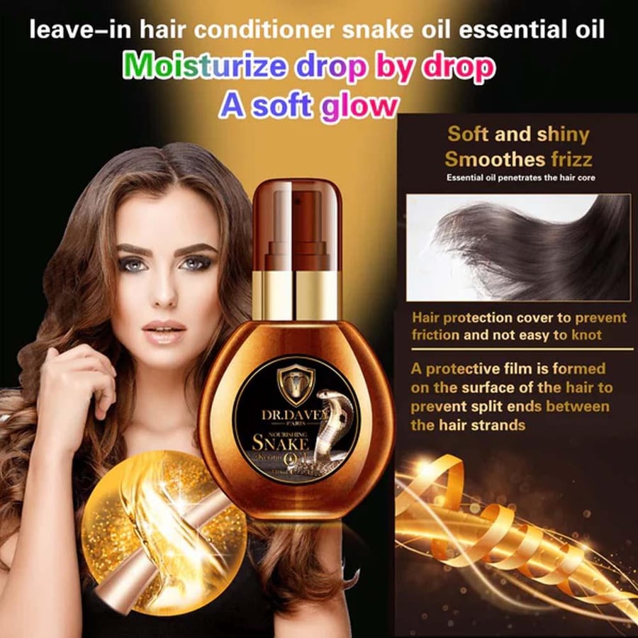 Dr. Davey Nourishing Snake Oil +Keratin - 110 ml