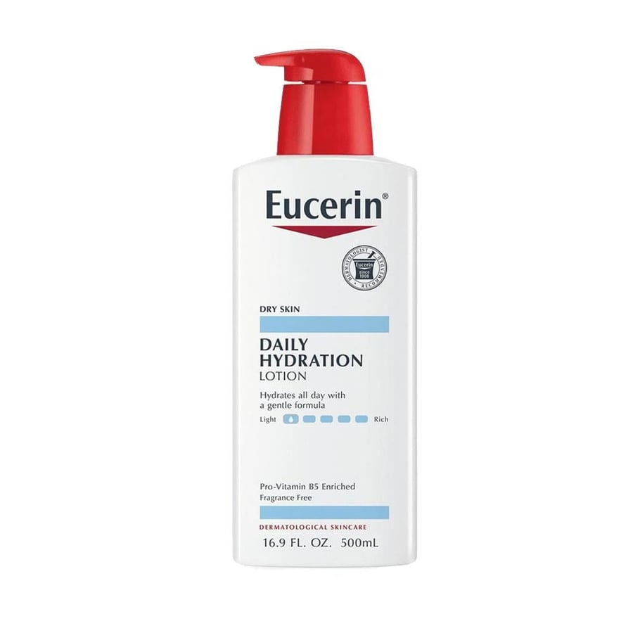 Eucerin Daily Hydration Lotion With Pro-Vitamin B5 For Dry Skin - 500 ml