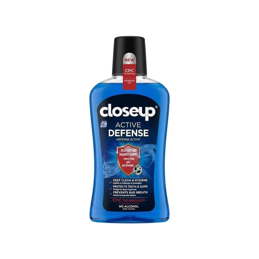 CloseUp Active Defense Antibacterial Mouthwash - 500ml