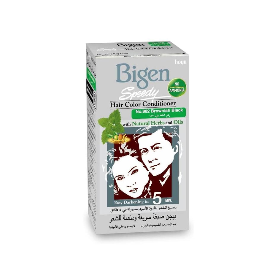 Bigen Speedy Hair Dye Without Ammonia - Black Brown No. 882
