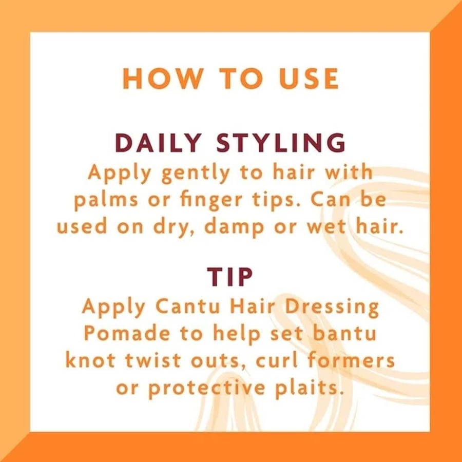 Cantu Hair Dressing Pomade White 113 gm