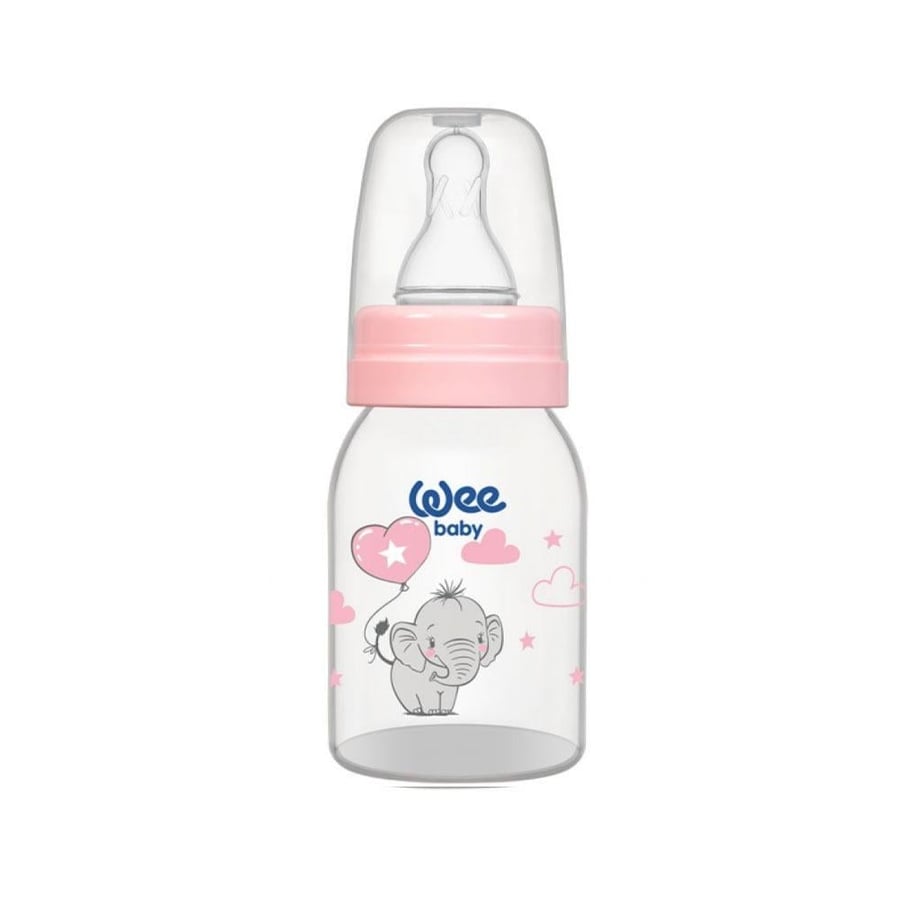 Wee Baby Baby Feeding Bottle Multiple Colors - 125 ml Classic C851