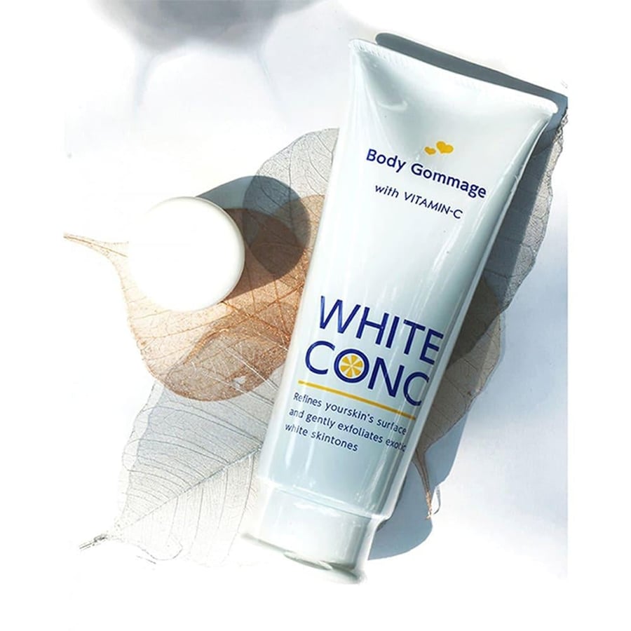 White Conc Exfoliating Body Wash - 180g