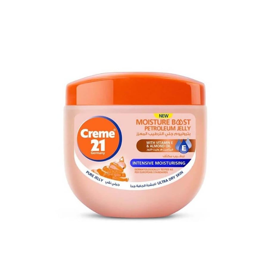 Cream 21 Petroleum Jelly Moisturizing with Almond Oil - 300 ml