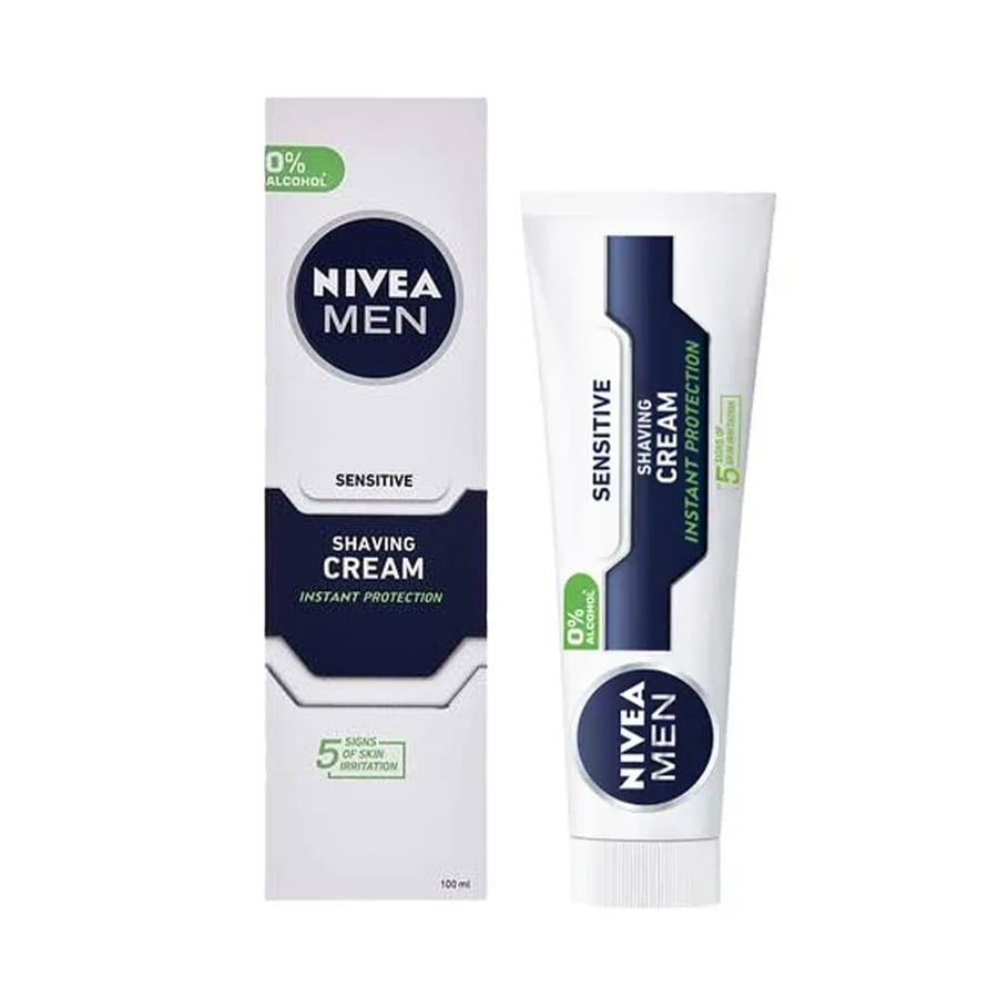 Nivea Men Shaving Cream Sensitive Skin - 100 ml