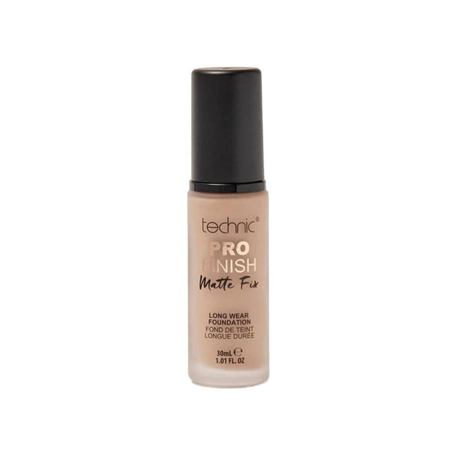 Technic Pro Finish Matte Fix Long Wear Foundation Honey - 30 Ml