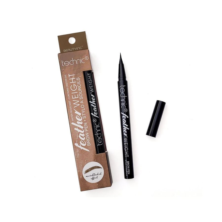 Technic Feather Weight Brow Pen Ash Brown - 0.7 Ml