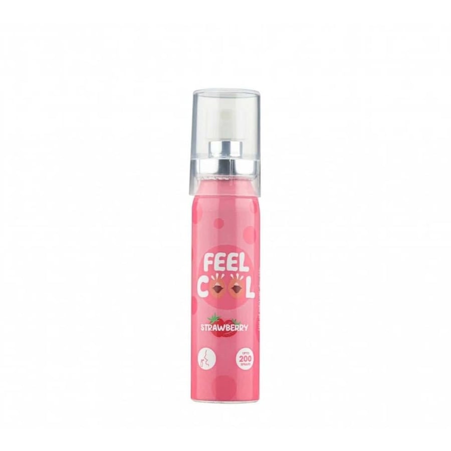 Feel Cool Strawberry Mouth Freshener Spray 200 Sprays - 20 ml