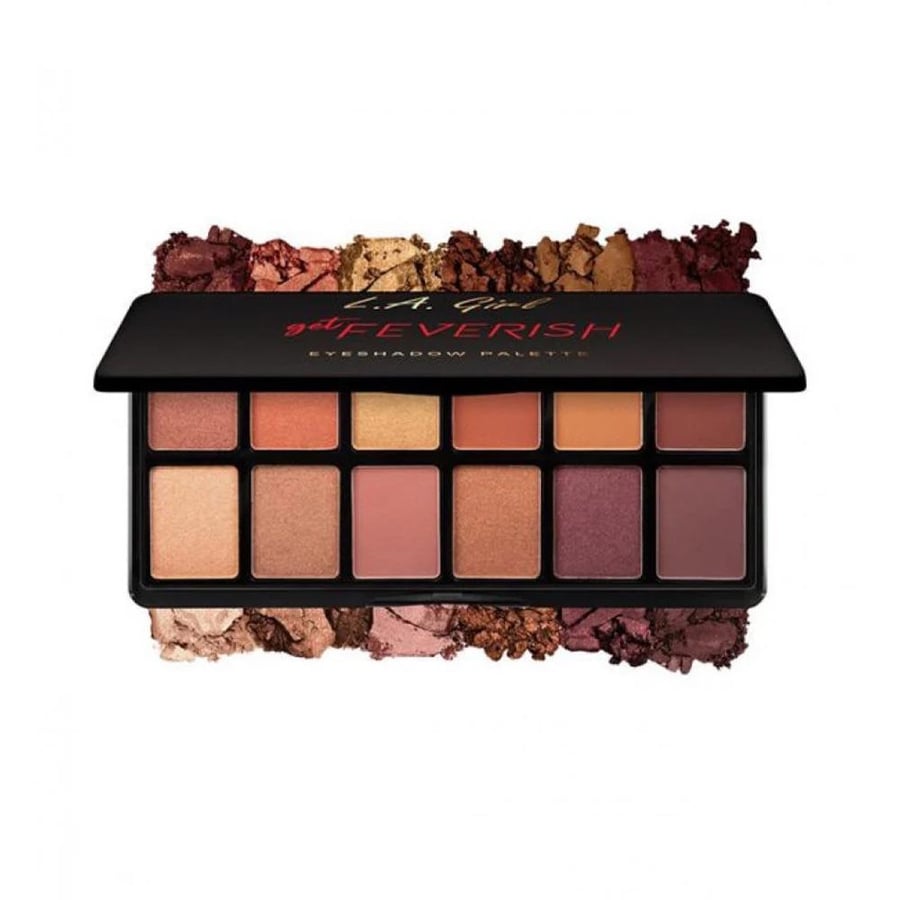 L.A. Girl Get Feverish Eyeshadow Palette GES415 12 Shadows