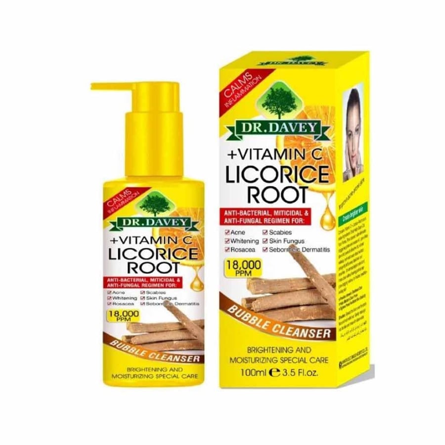 Dr. Davey Bubble Cleanser with Licorice & Vitamin C - 60 gm