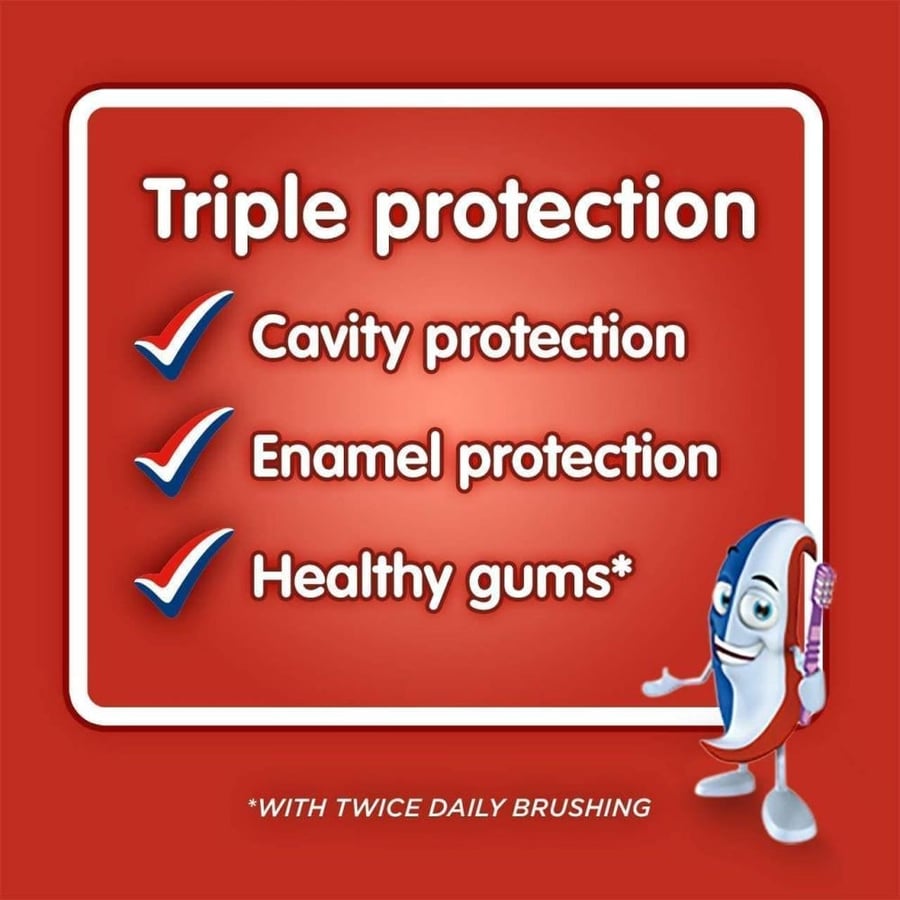 Aqua Fresh Toothpaste for Kids 3-5 Years Old Little Teeth - 50 ml