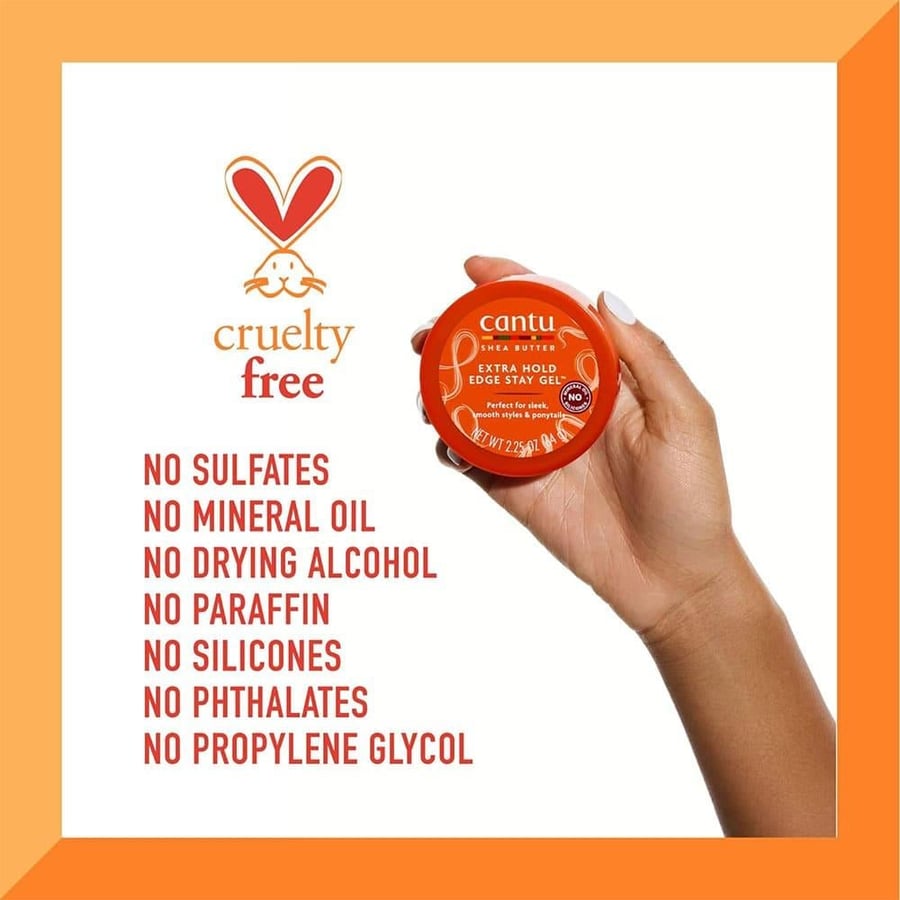 Cantu Shea Butter Extra Hold Edge Gel 64 gm