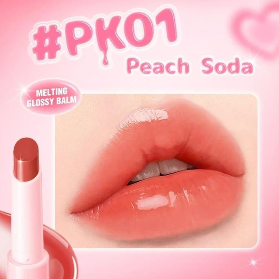 بينك فلاش ملمع شفاه وبلسم مرطب PK01